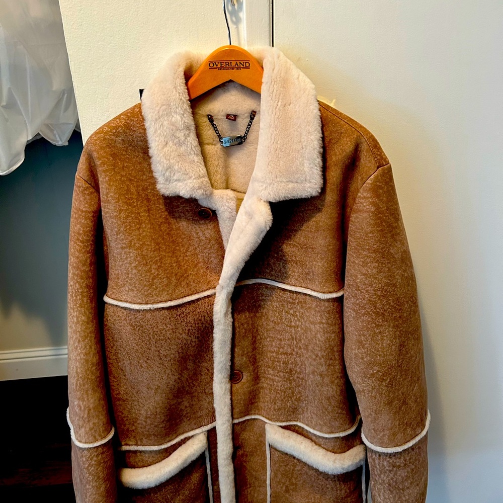 Tan Overland Sherling Rancher Jacket, NWOT, XXL 48